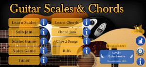 Guitar Scales and Chords - Scales on the fretboard